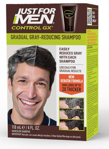 Just for men control gray - for,