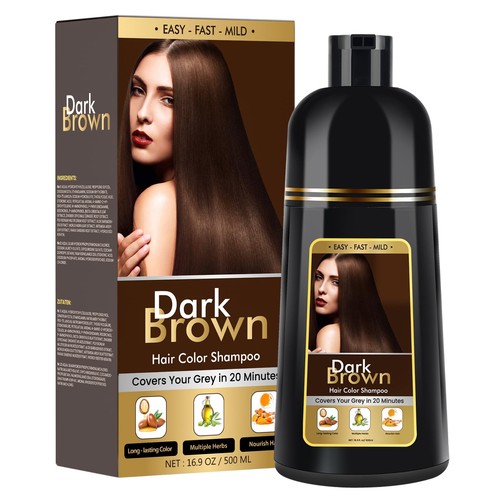 Bojica dark brown - dark, hair