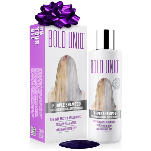 Purple shampoo for blonde hair - purple,