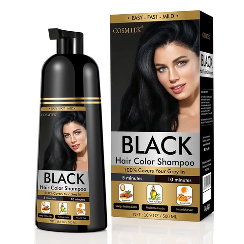 Black dye shampoo for - shampoo,