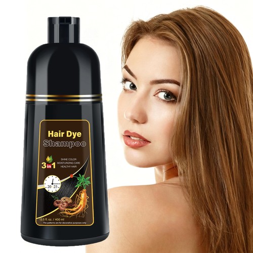Dark brown hair dye - brown,