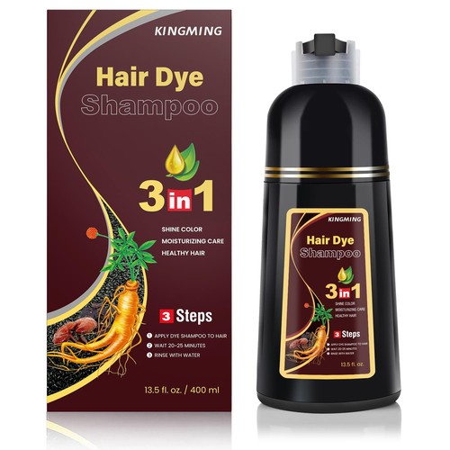Kingming dark brown hair - brown,