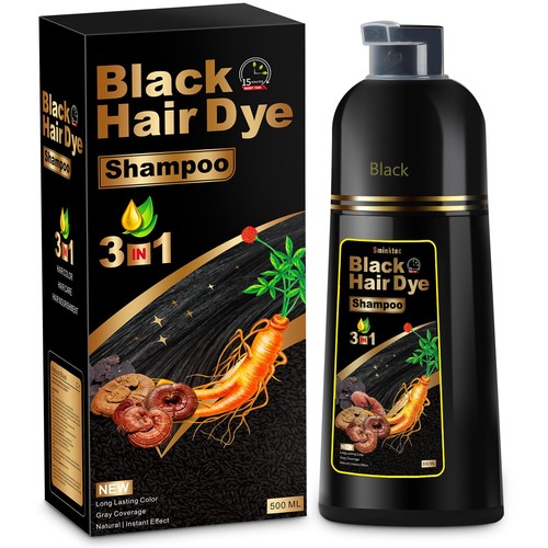Hair dye shampoo - hair,