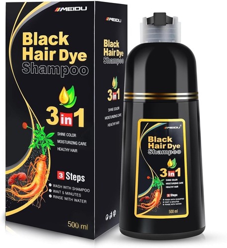 Meidu black hair dye - 3, in