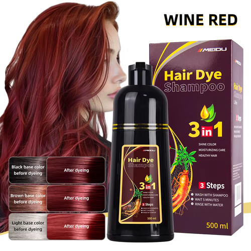Hair dye shampoo instant meidu - dye,