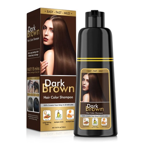 Hair dye shampoo 1 for - hair, 3