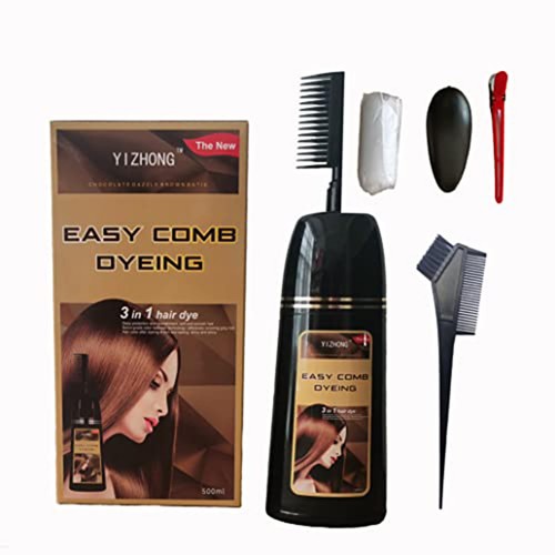 Brown hair dye - brown,