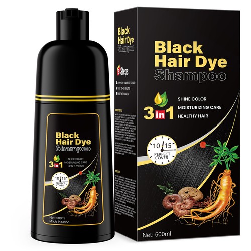 Hair dye shampoo for gray - hair,